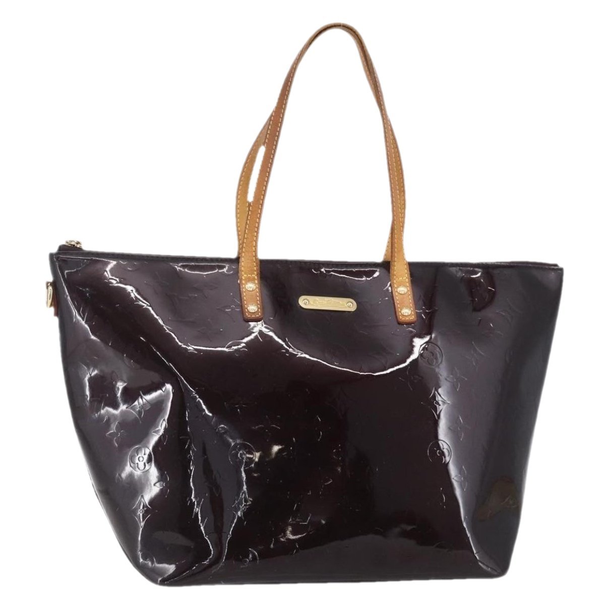 Bellevue patent leather tote