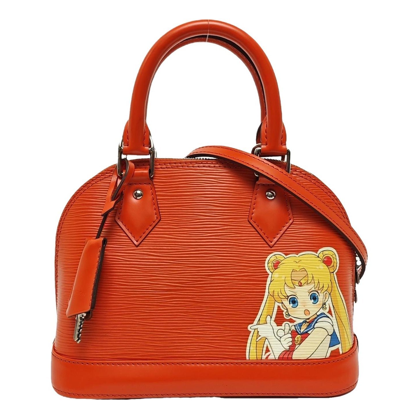 Alma leather handbag