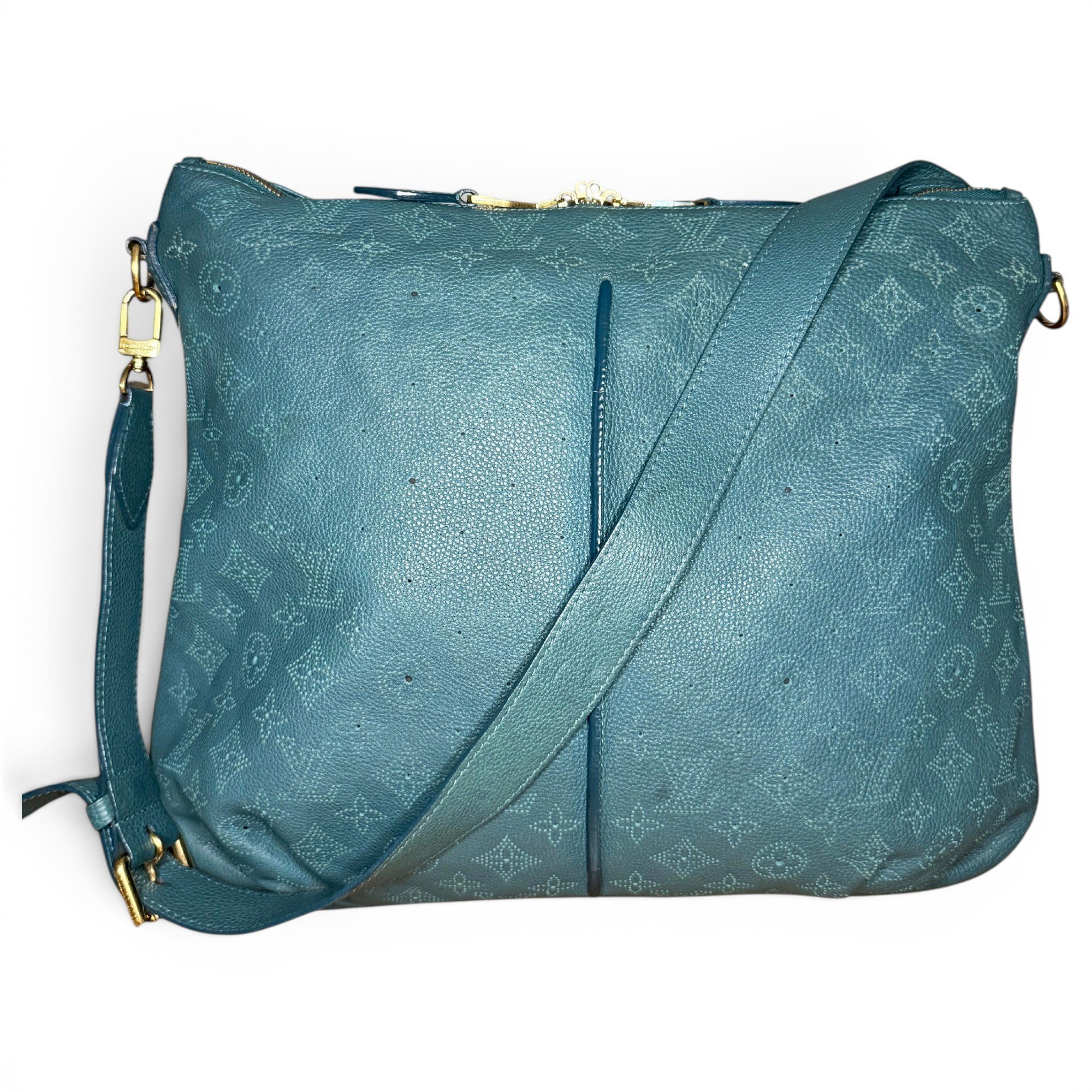 Leather crossbody bag