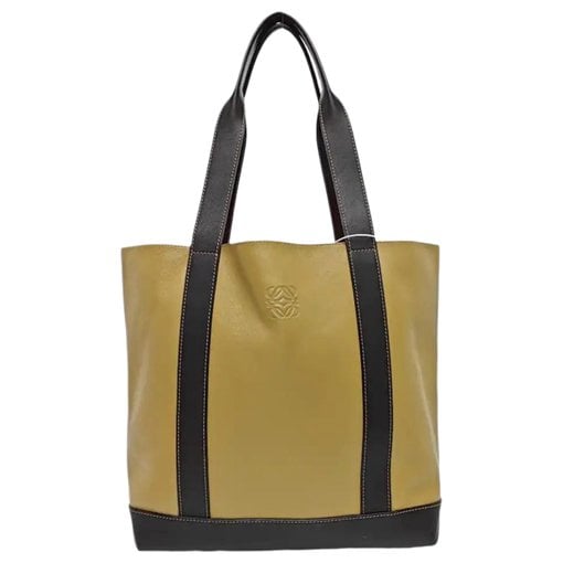 Leather tote