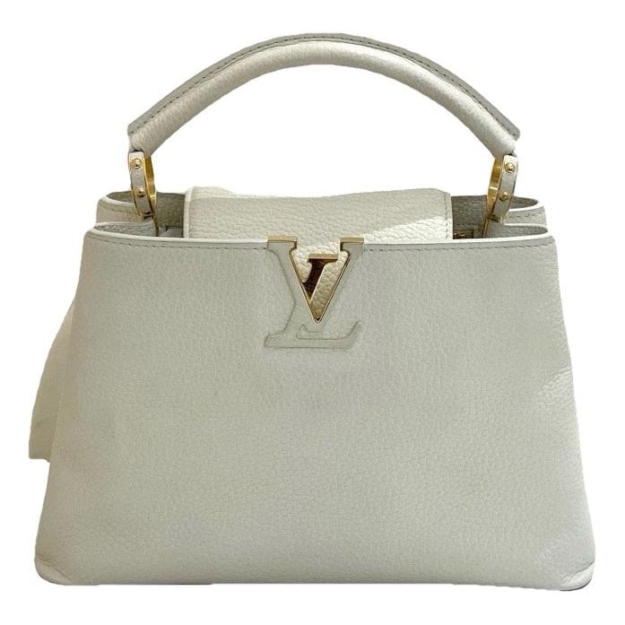Capucines leather handbag