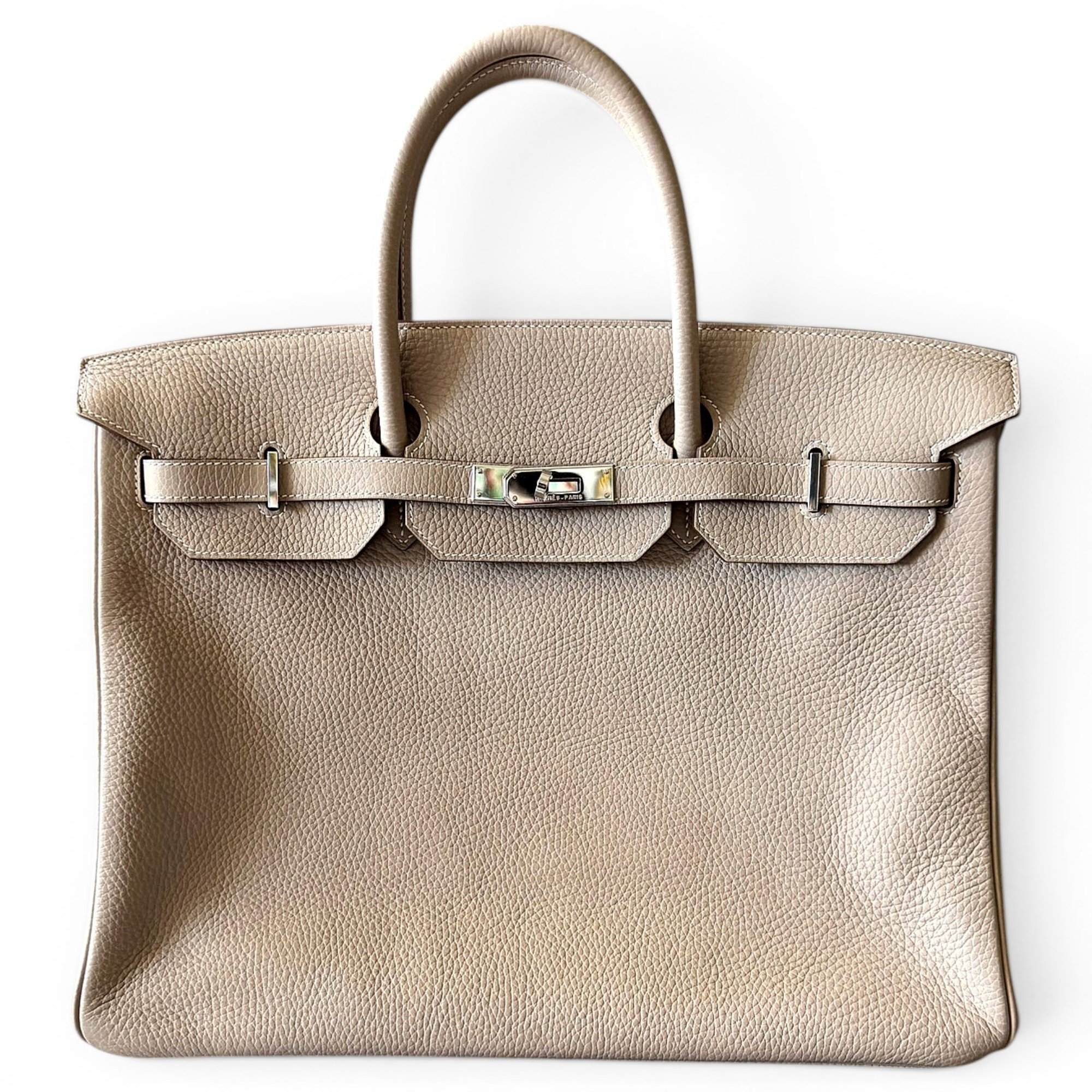Birkin 40 leather handbag