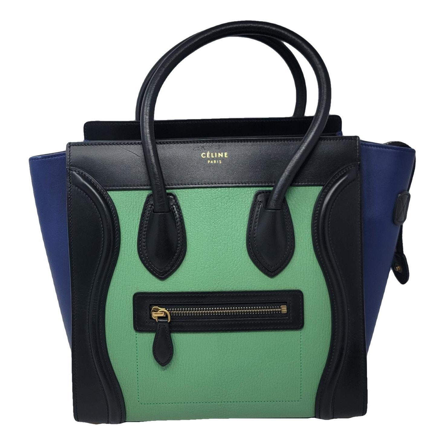 Luggage leather handbag