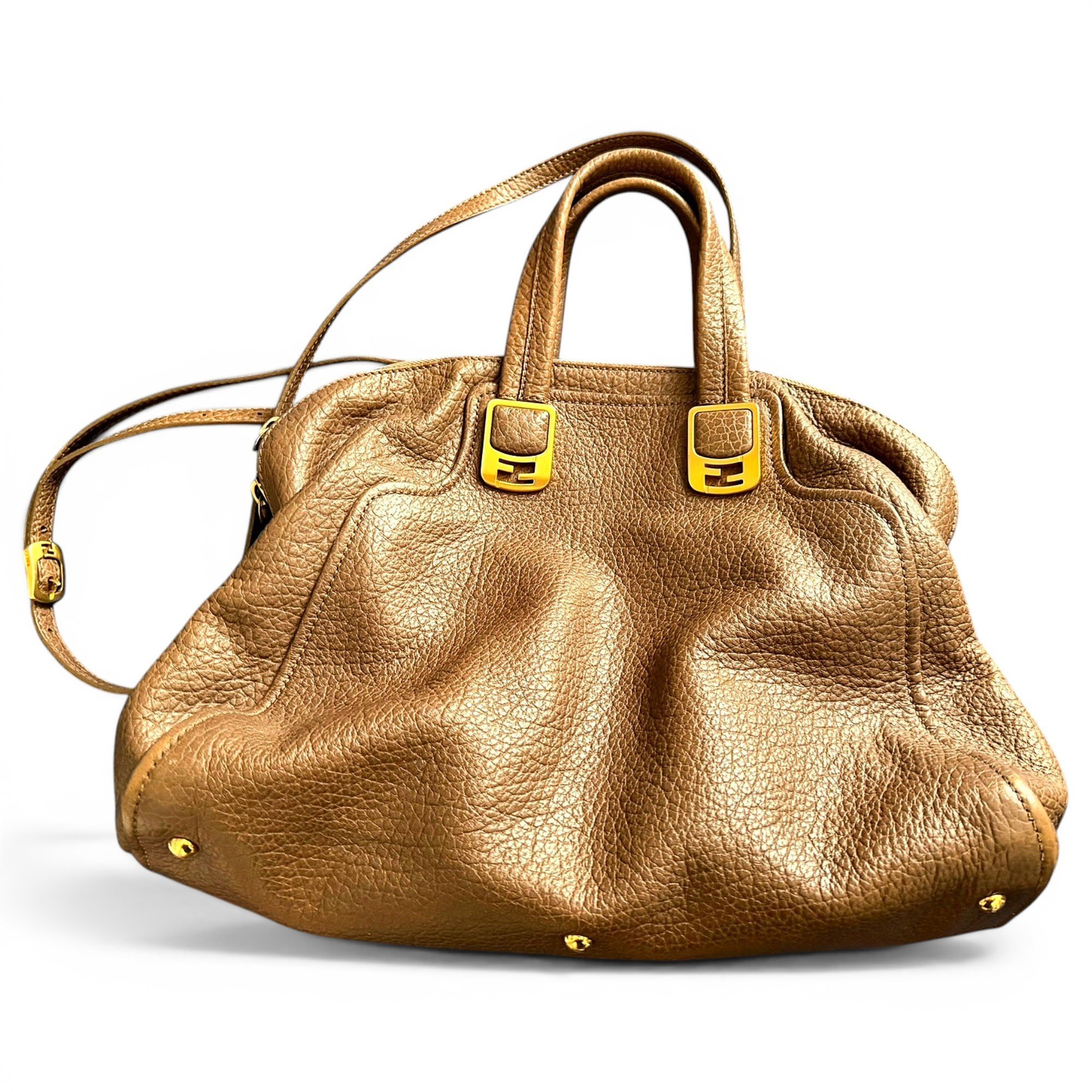 Chameleon leather crossbody bag