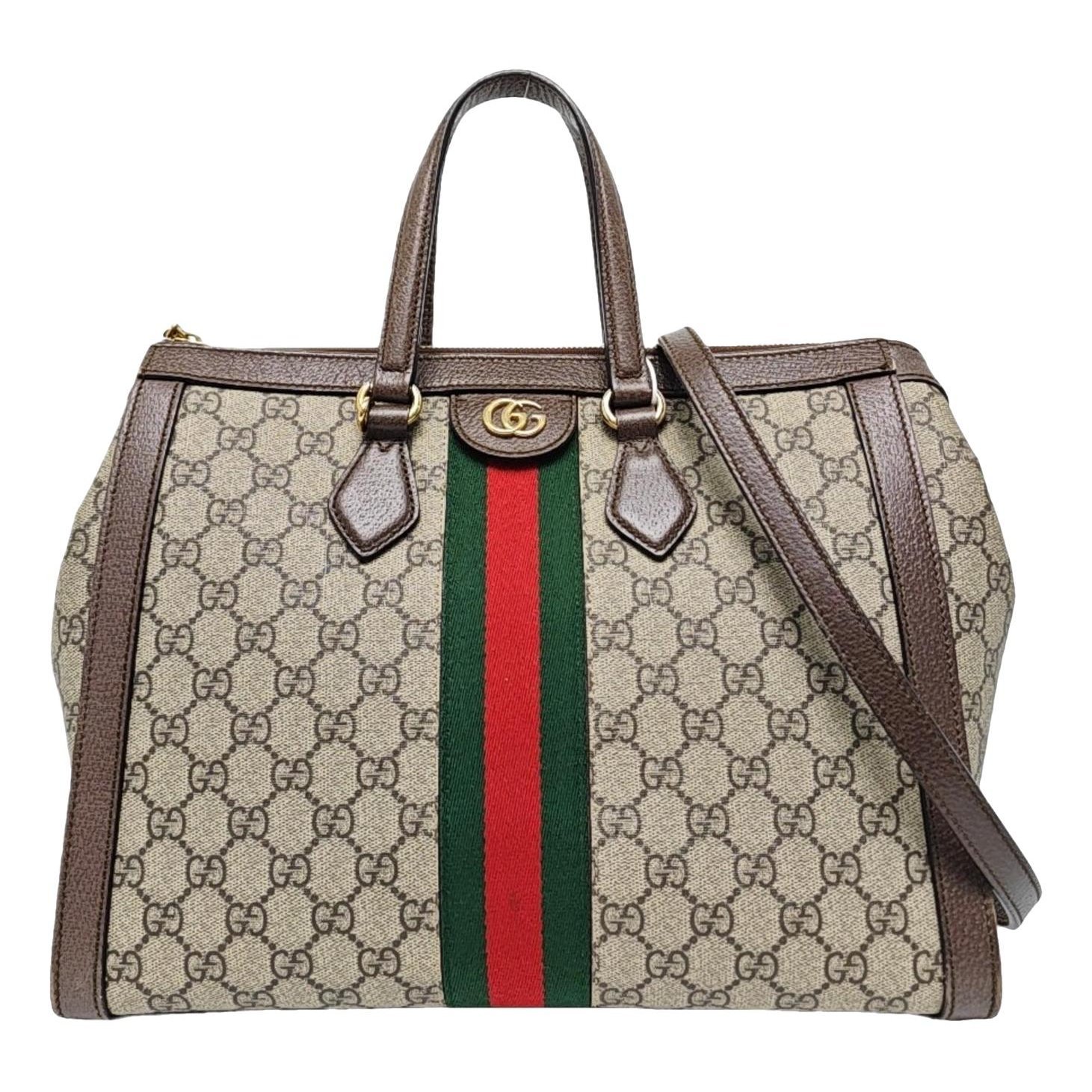 Ophidia leather handbag