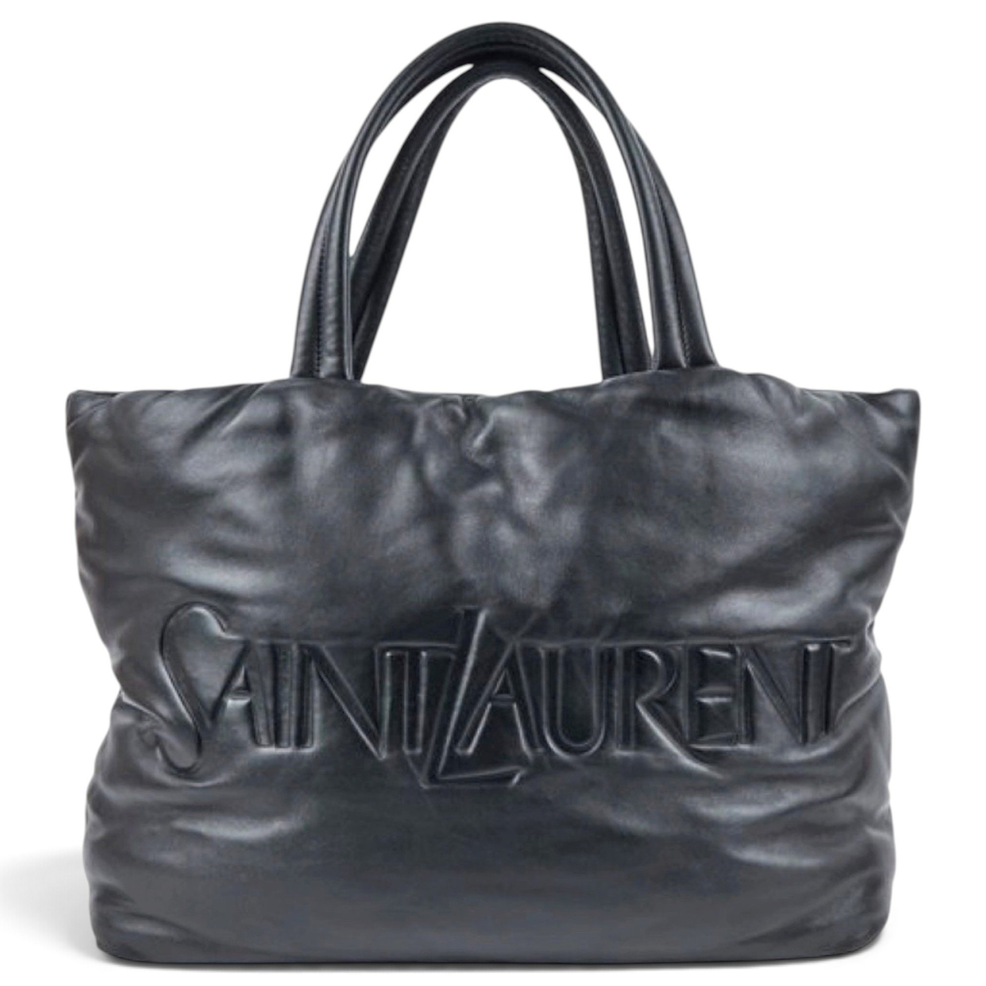 Leather tote