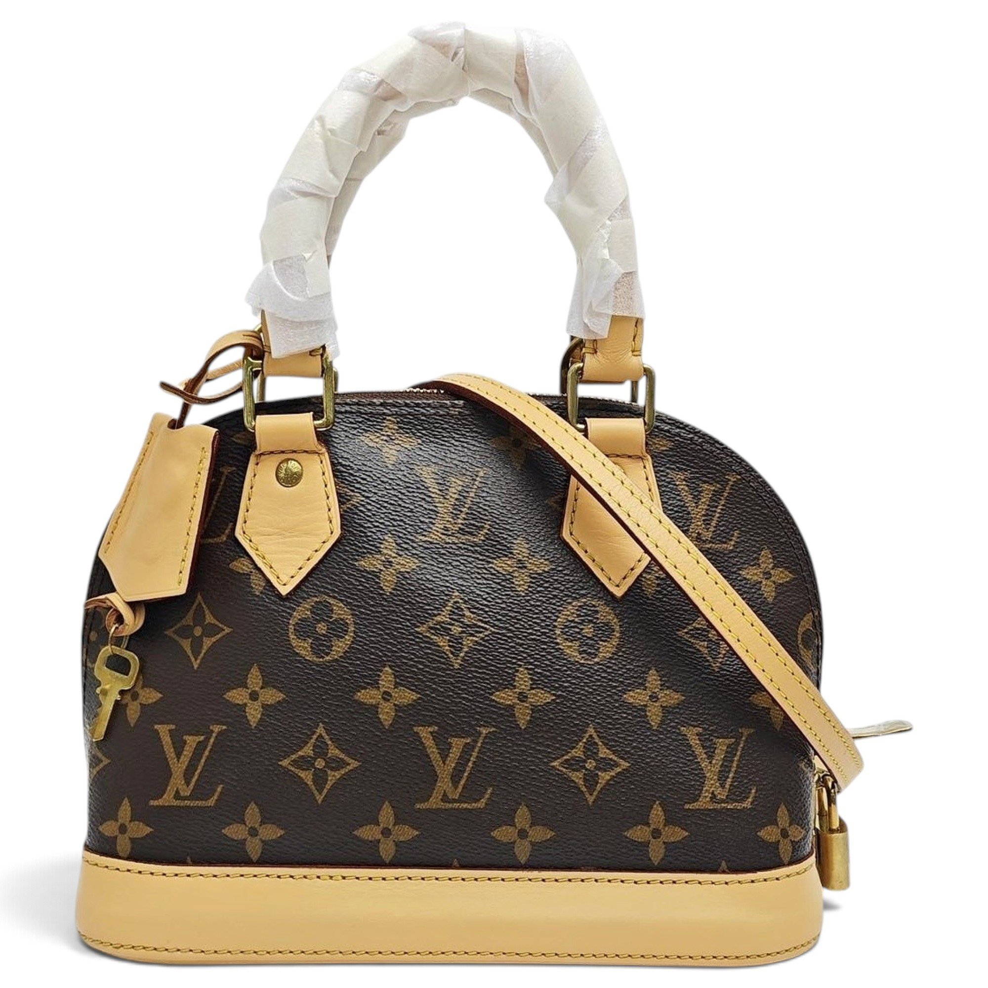 Alma leather handbag