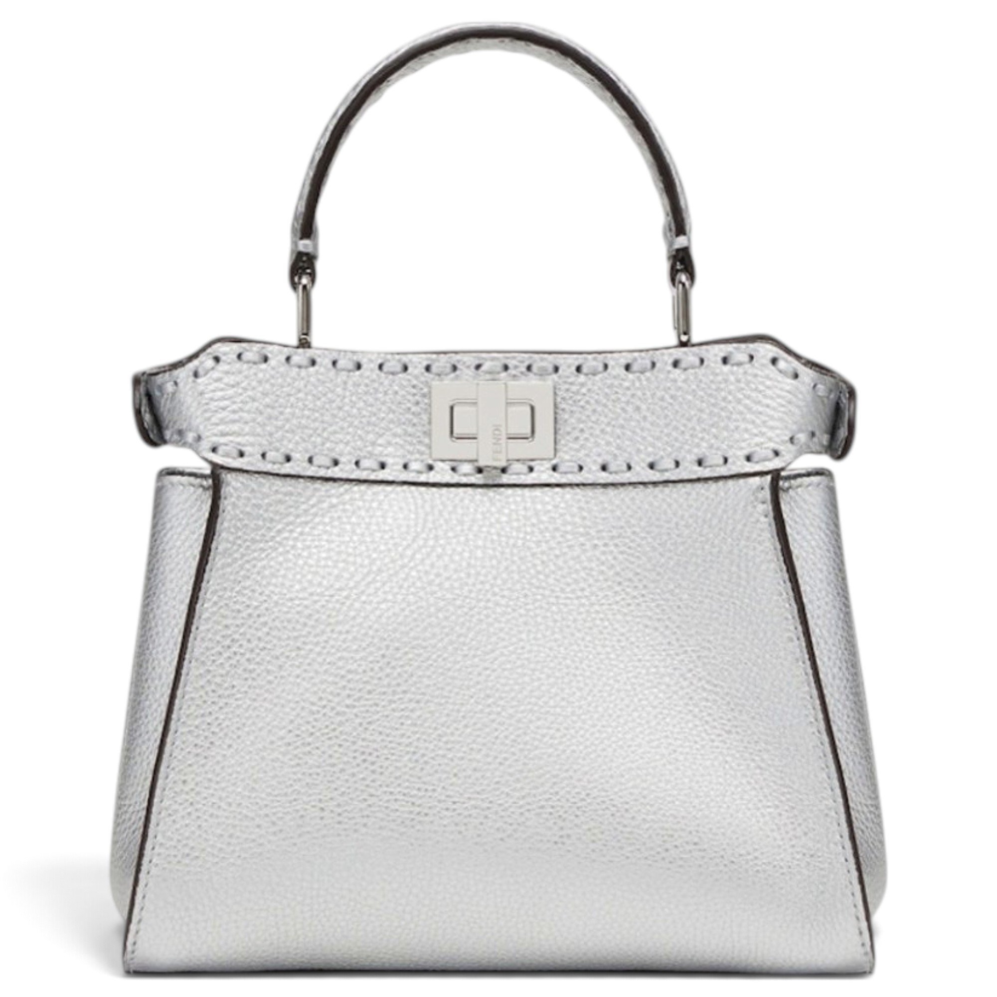 Peekaboo leather handbag