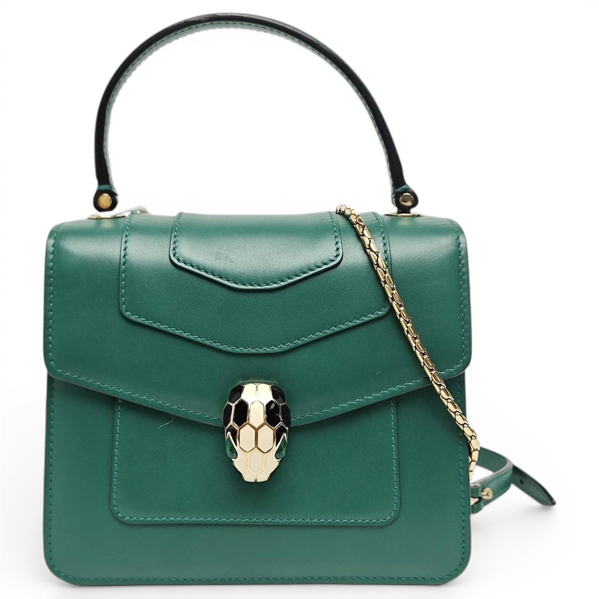 Leather handbag