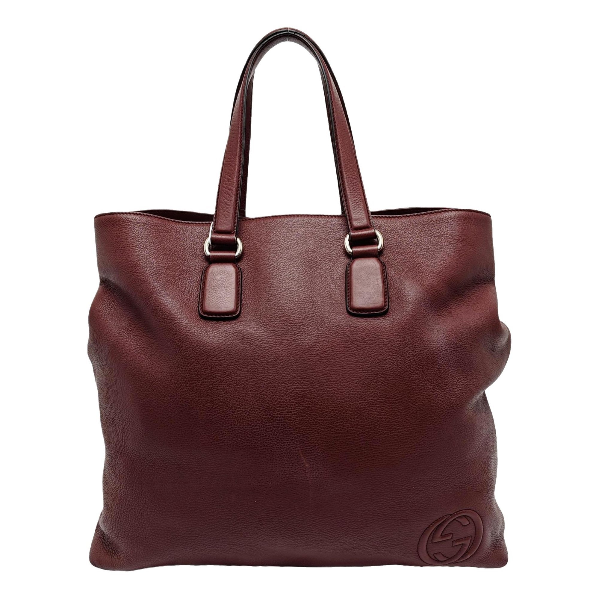 Abbey leather tote