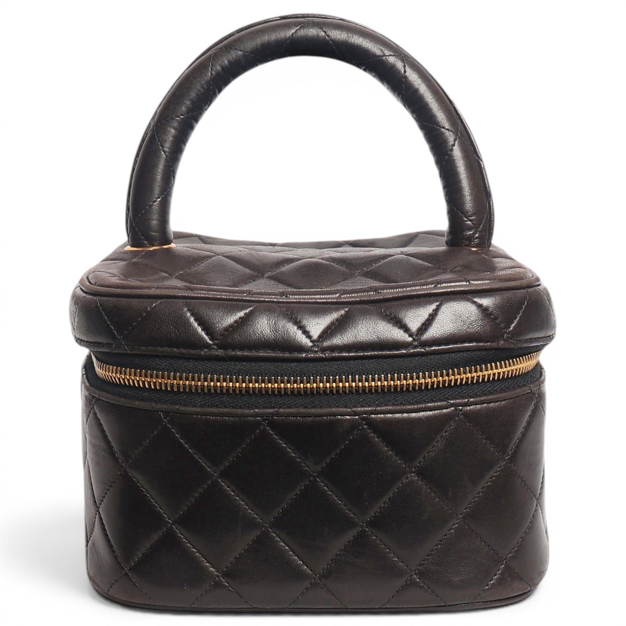 Vanity leather bag