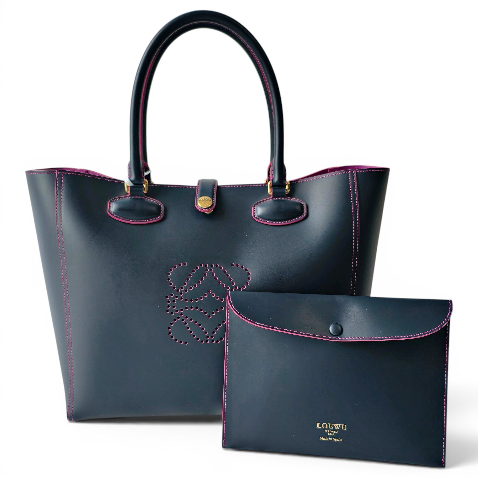 Léo leather handbag