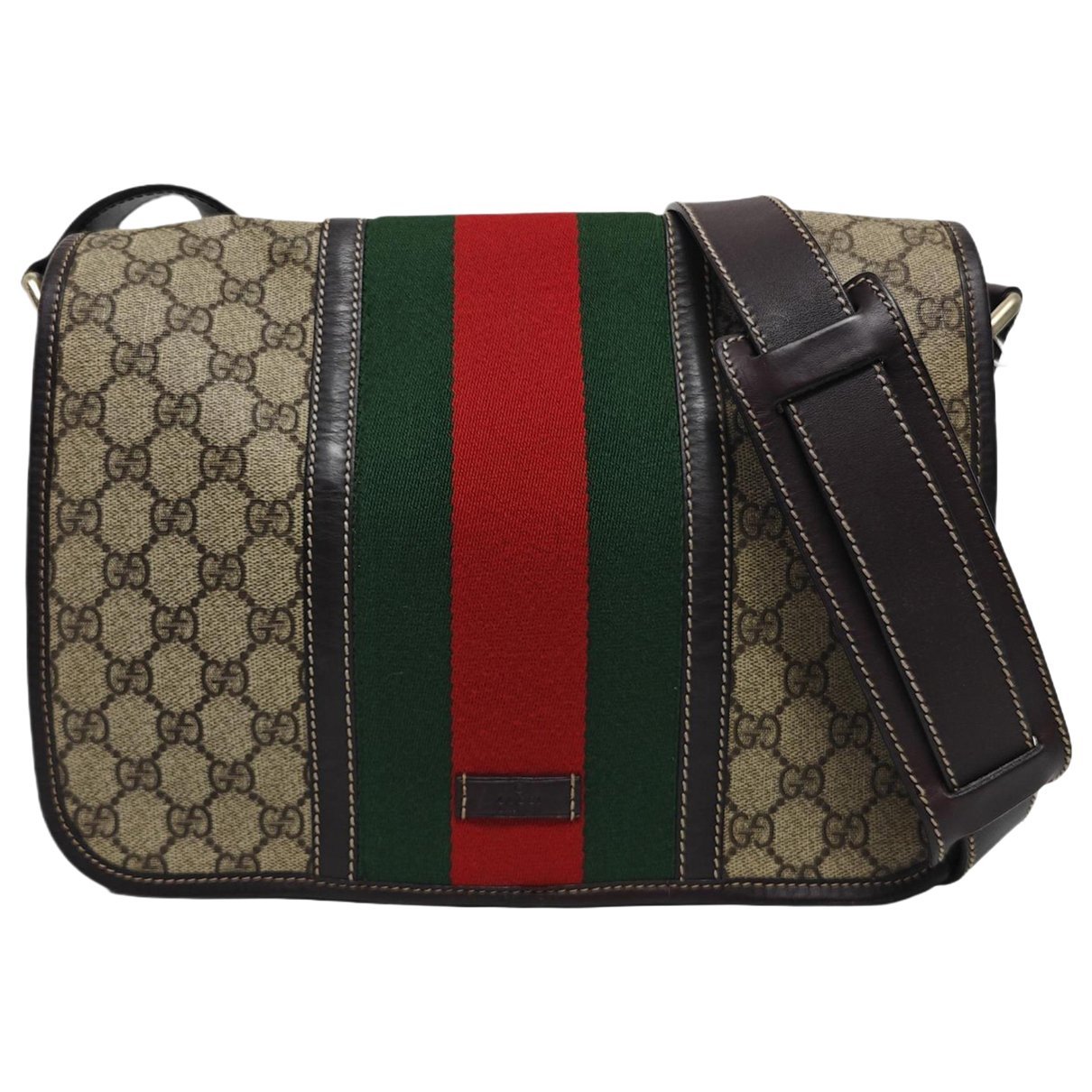 Leather crossbody bag