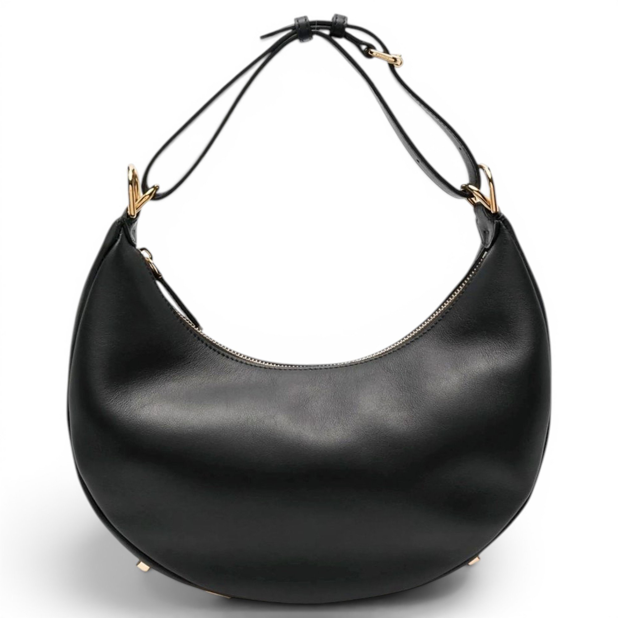 Fendigraphy leather handbag