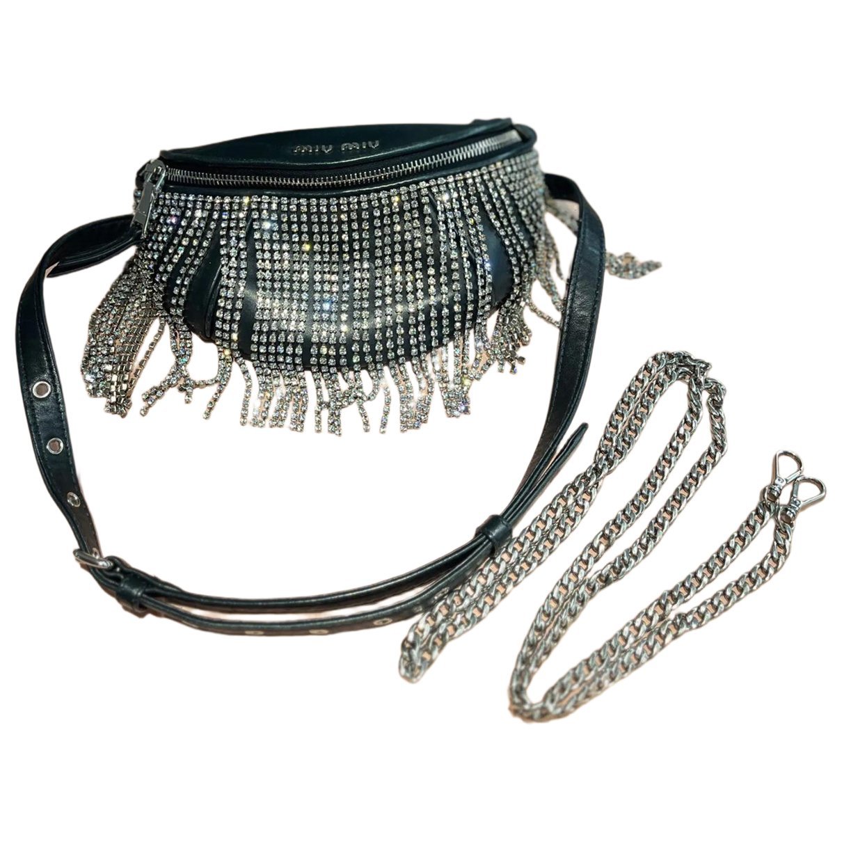 Leather crossbody bag
