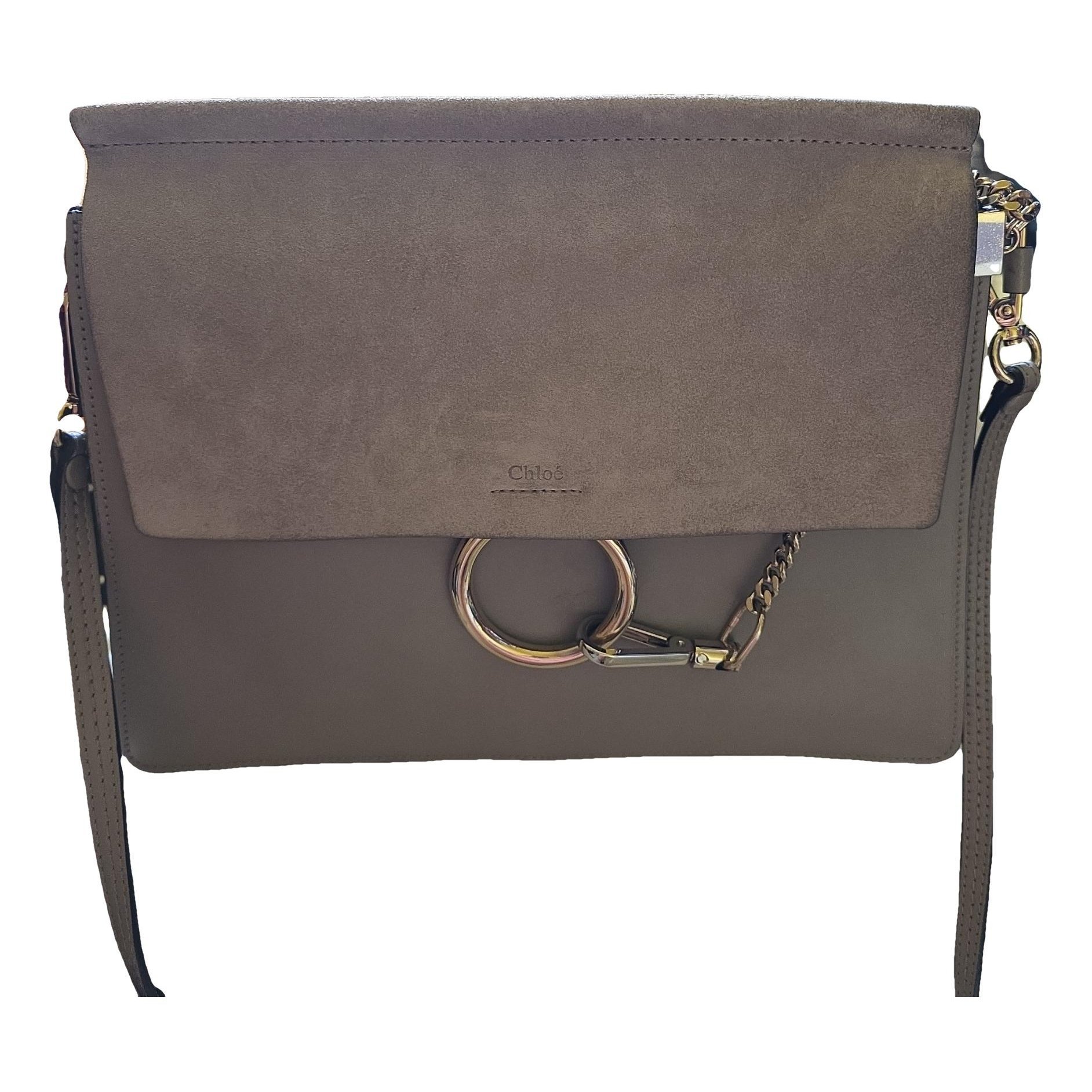 Faye leather handbag