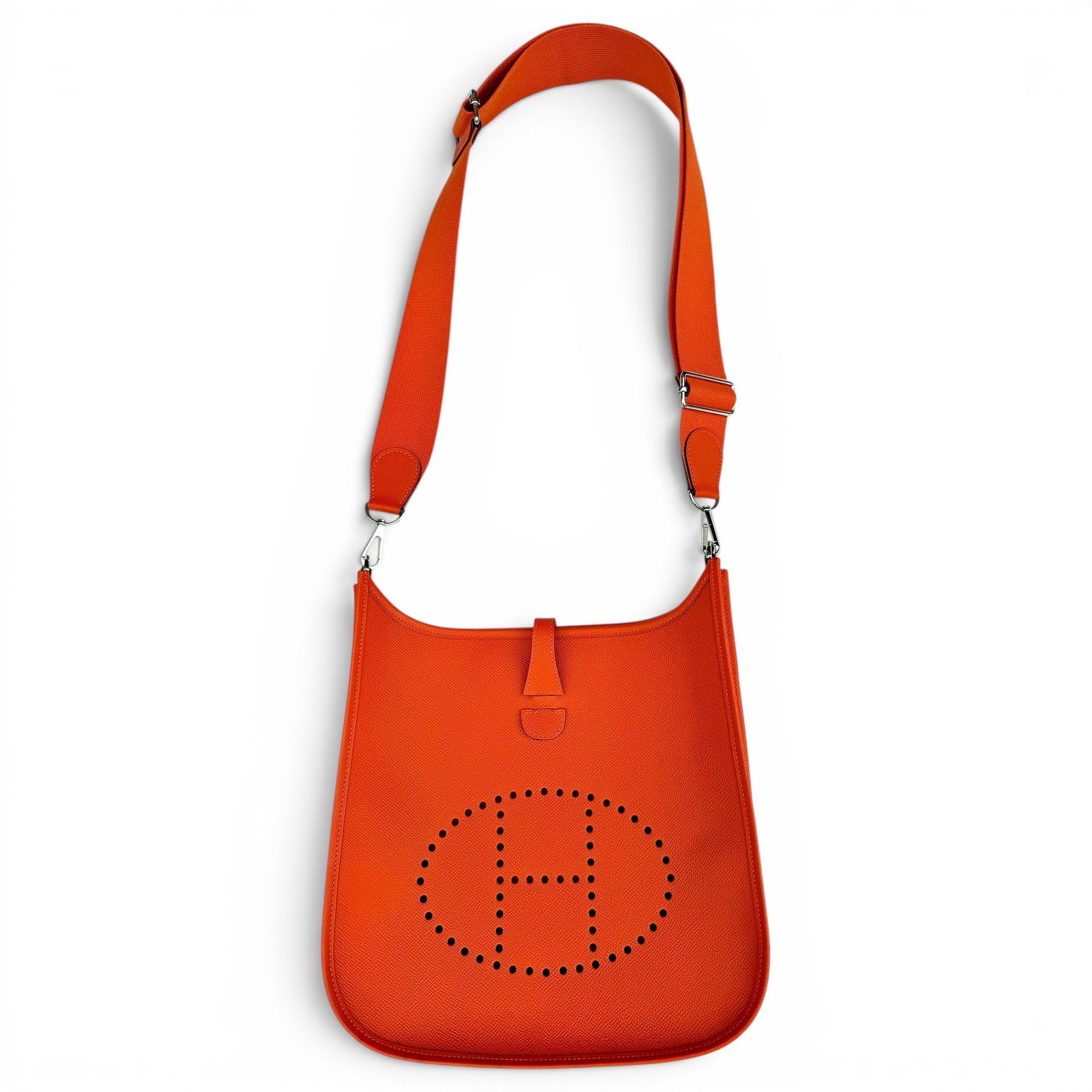 Evelyne leather crossbody bag