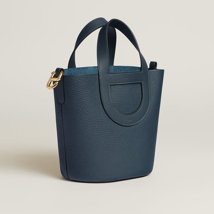 Bleu De Prusse Hermès In-the-loop 18 Bag