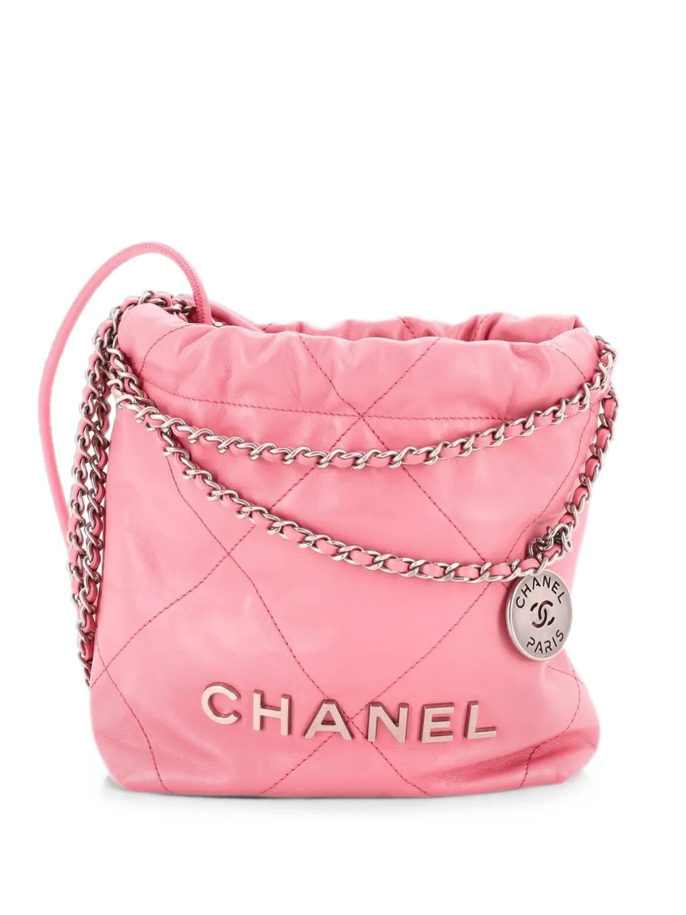 22 Chain Hobo Quilted Calfskin Mini crossbody bag