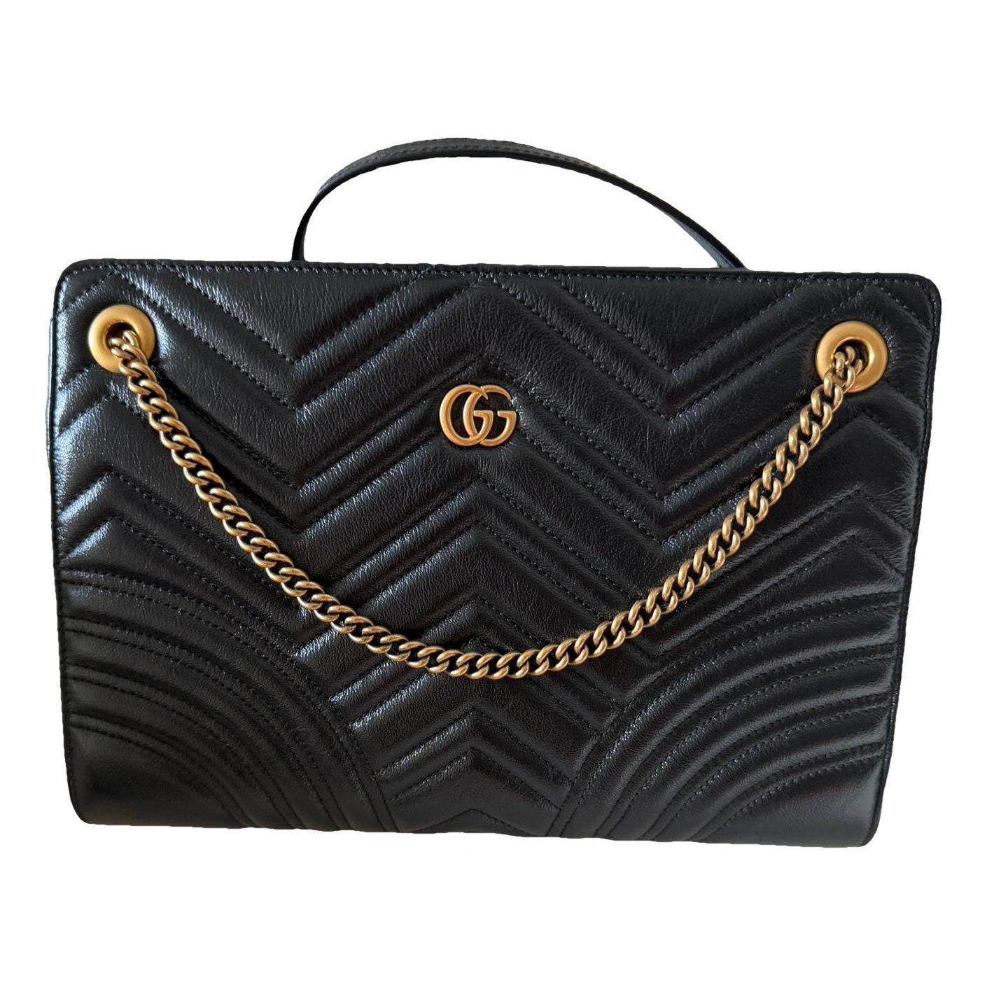 GG Marmont Zip leather handbag
