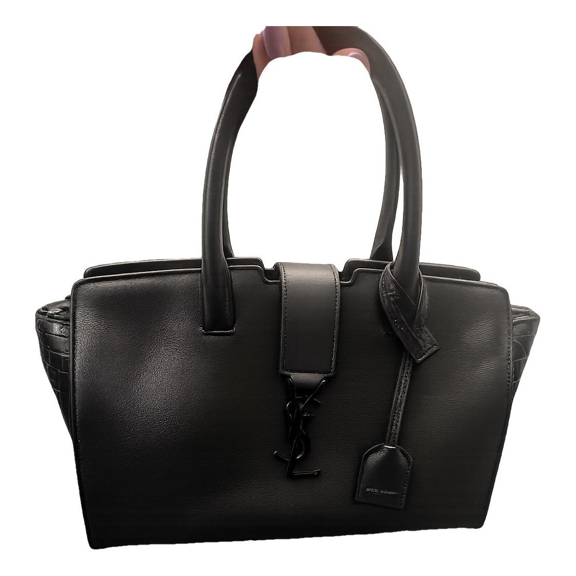 Monogram Downtown Cabas leather crossbody bag