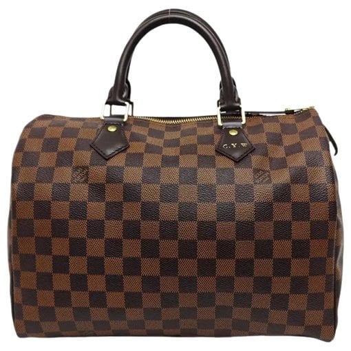 Nano Speedy / Mini HL leather handbag