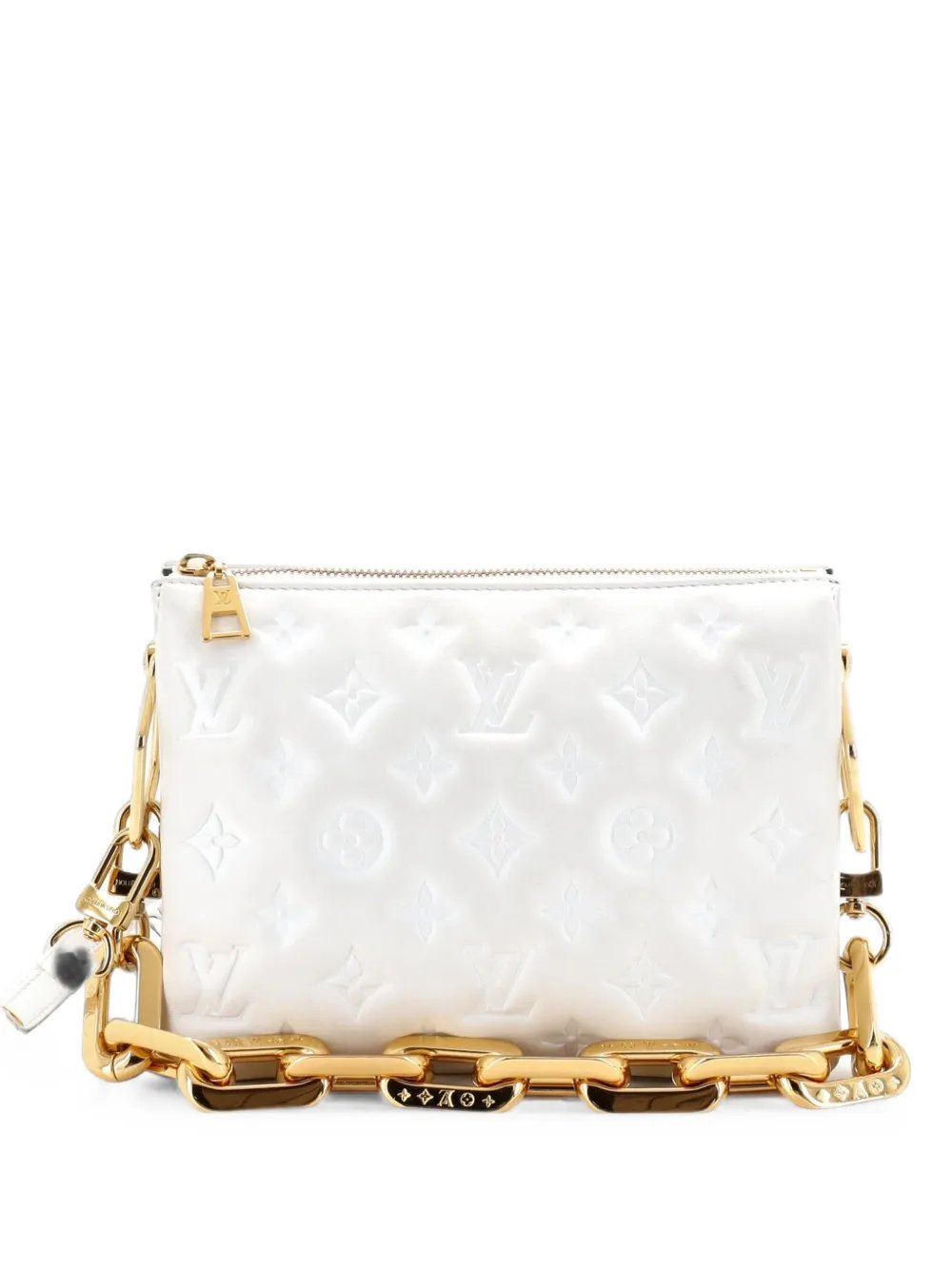 Coussin Bag Monogram Embossed Lambskin BB crossbody bag