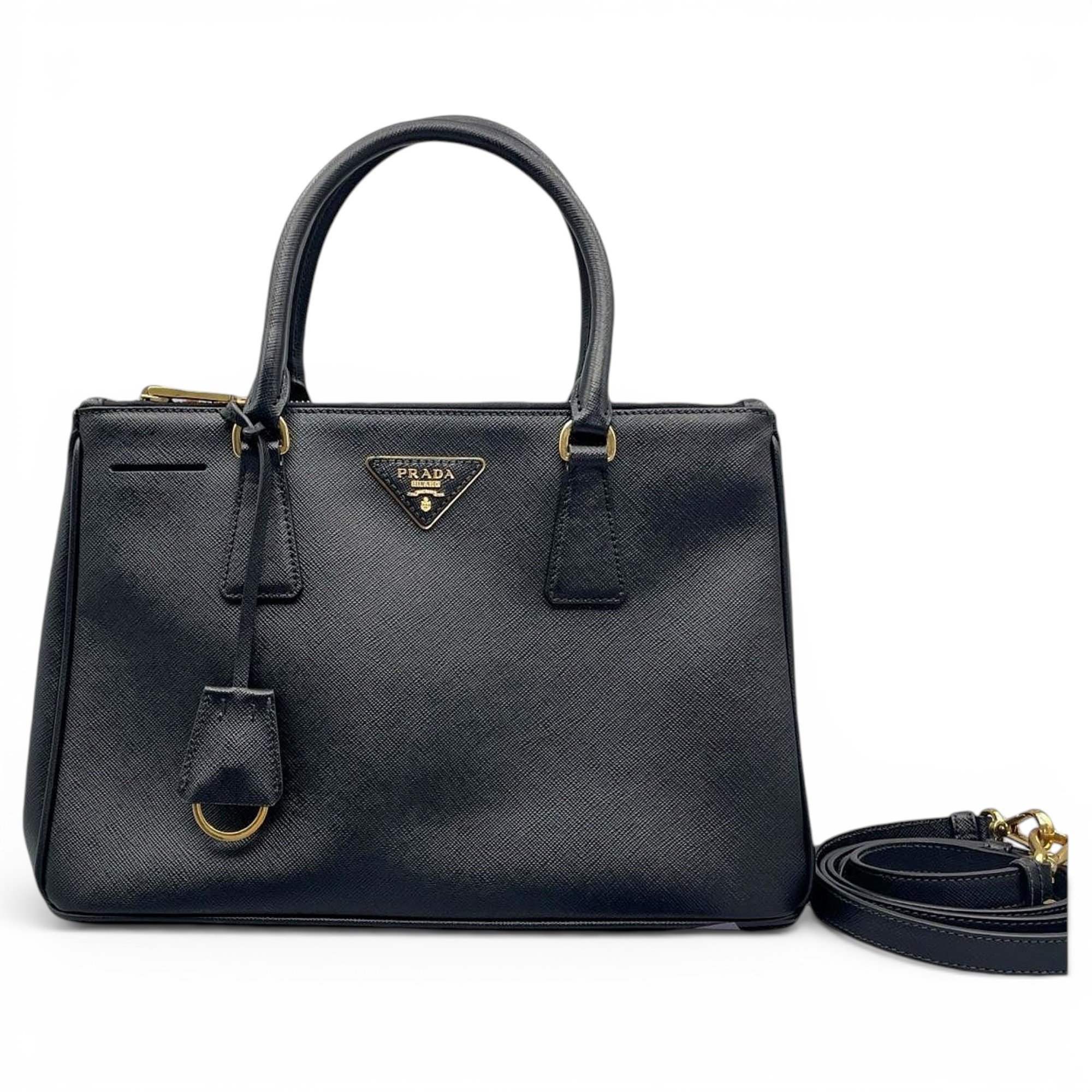 Galleria leather handbag