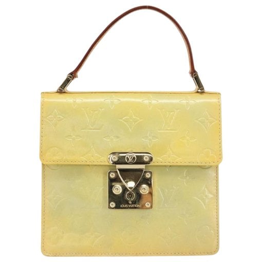 Spring street patent leather handbag