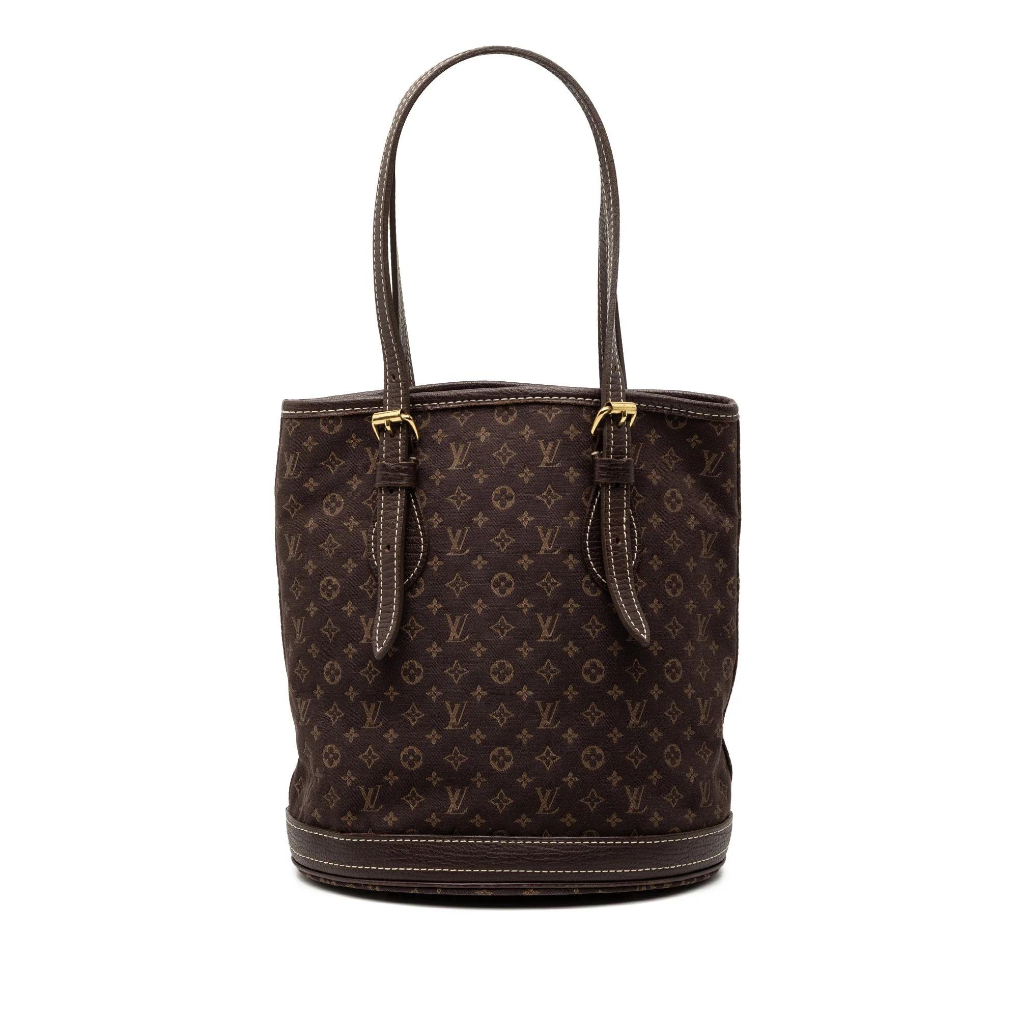 Bucket leather bag