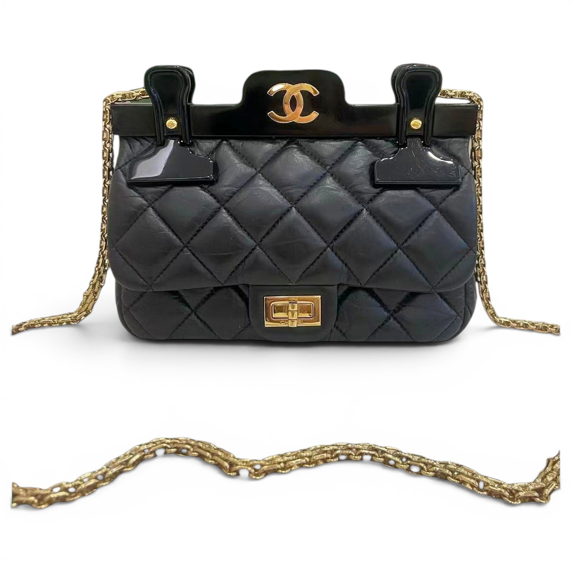 2.55 leather handbag