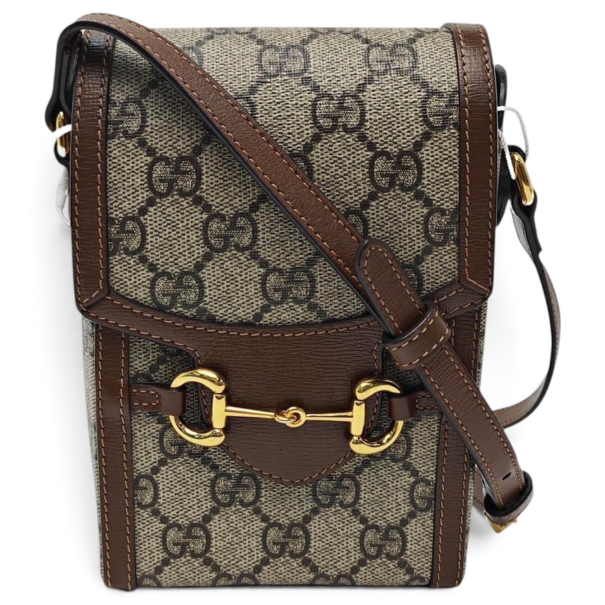 Handle Horsebit 1955 leather handbag
