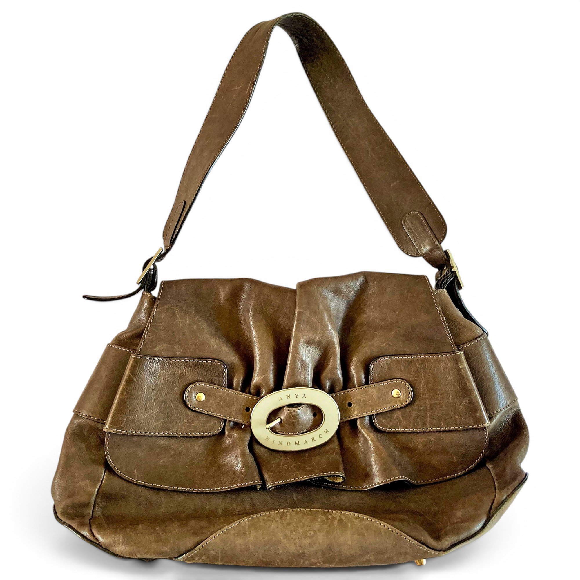 Leather handbag