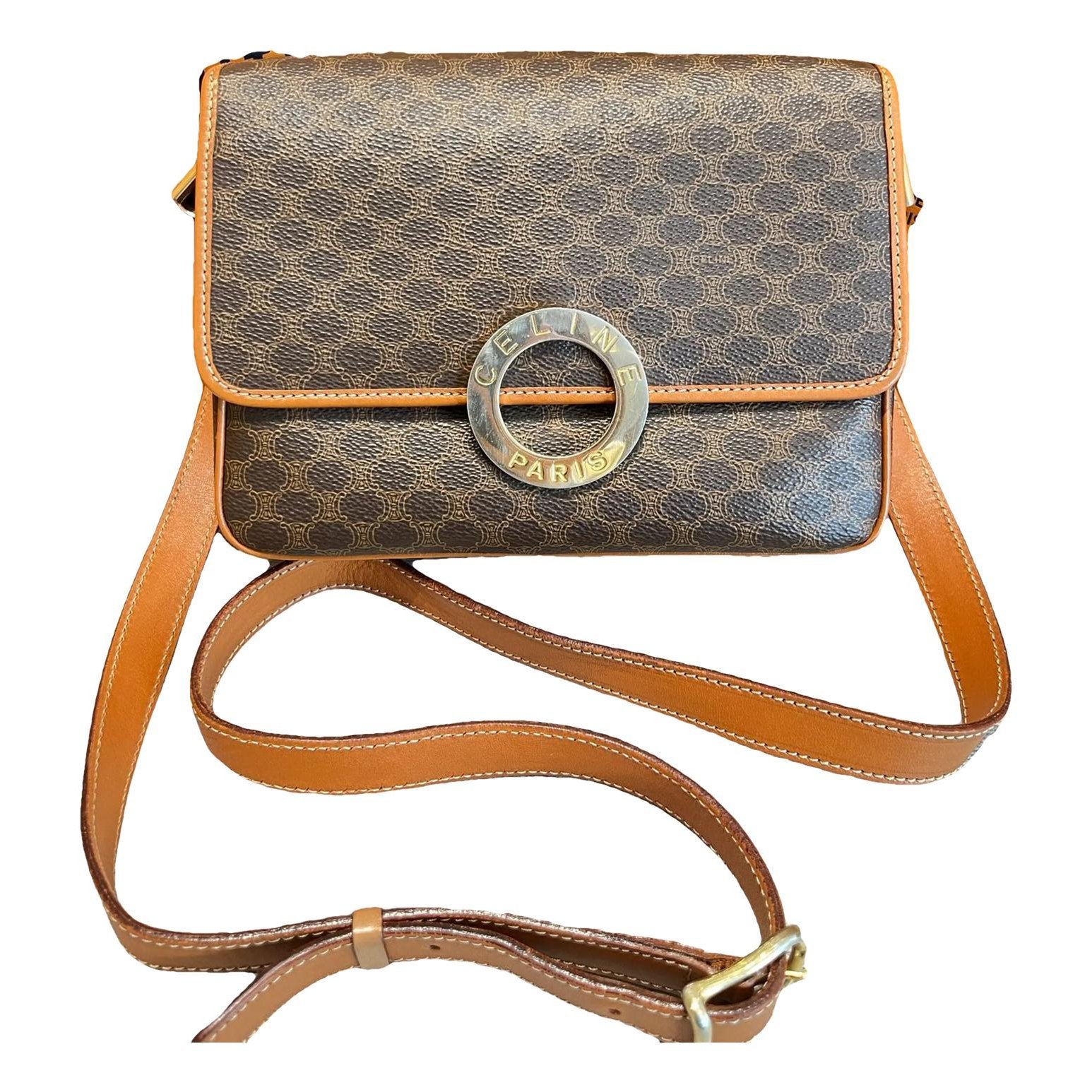 Leather crossbody bag
