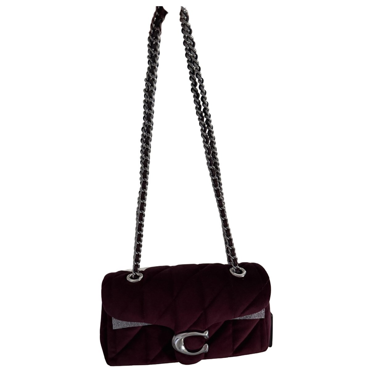 Tabby velvet handbag