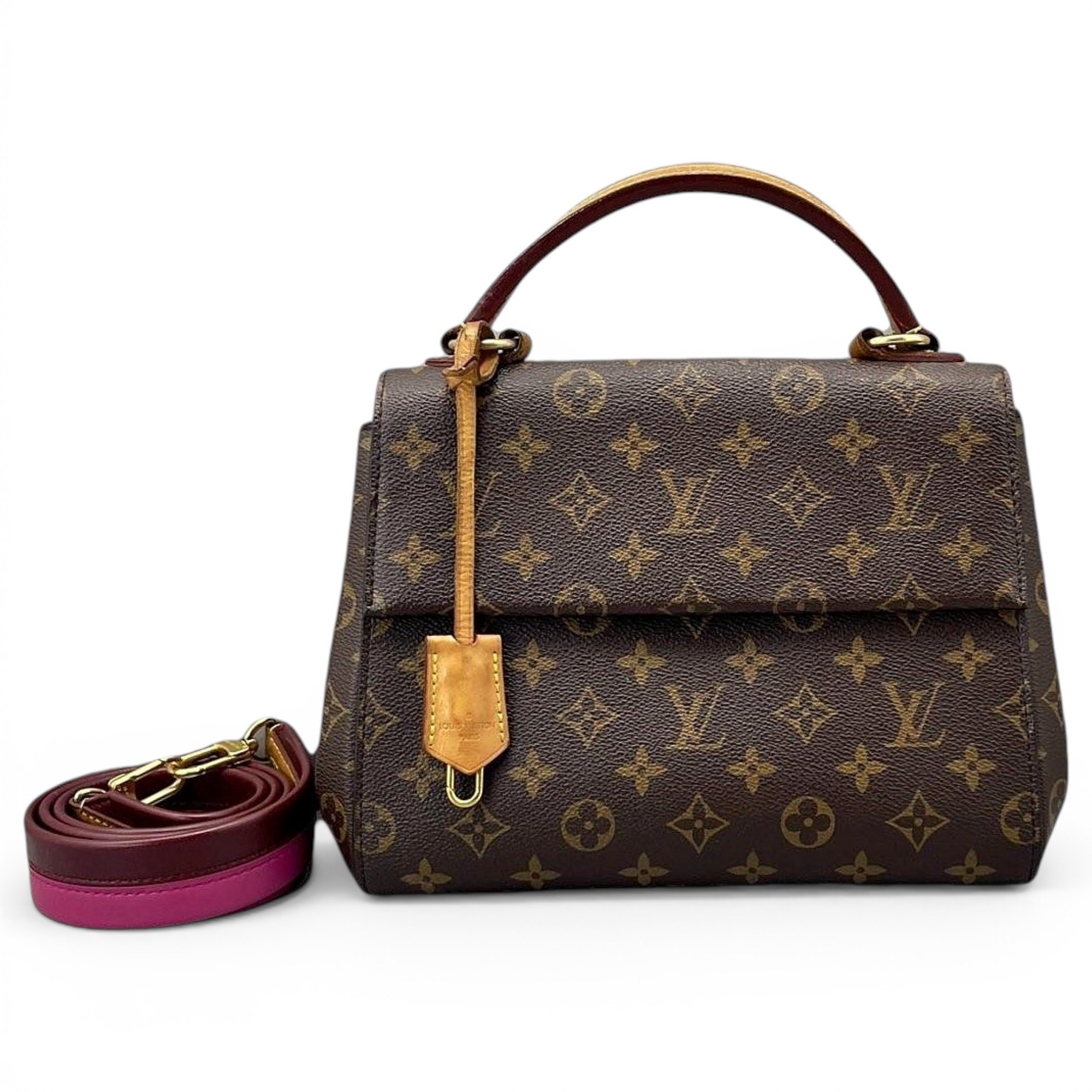 Cluny leather handbag