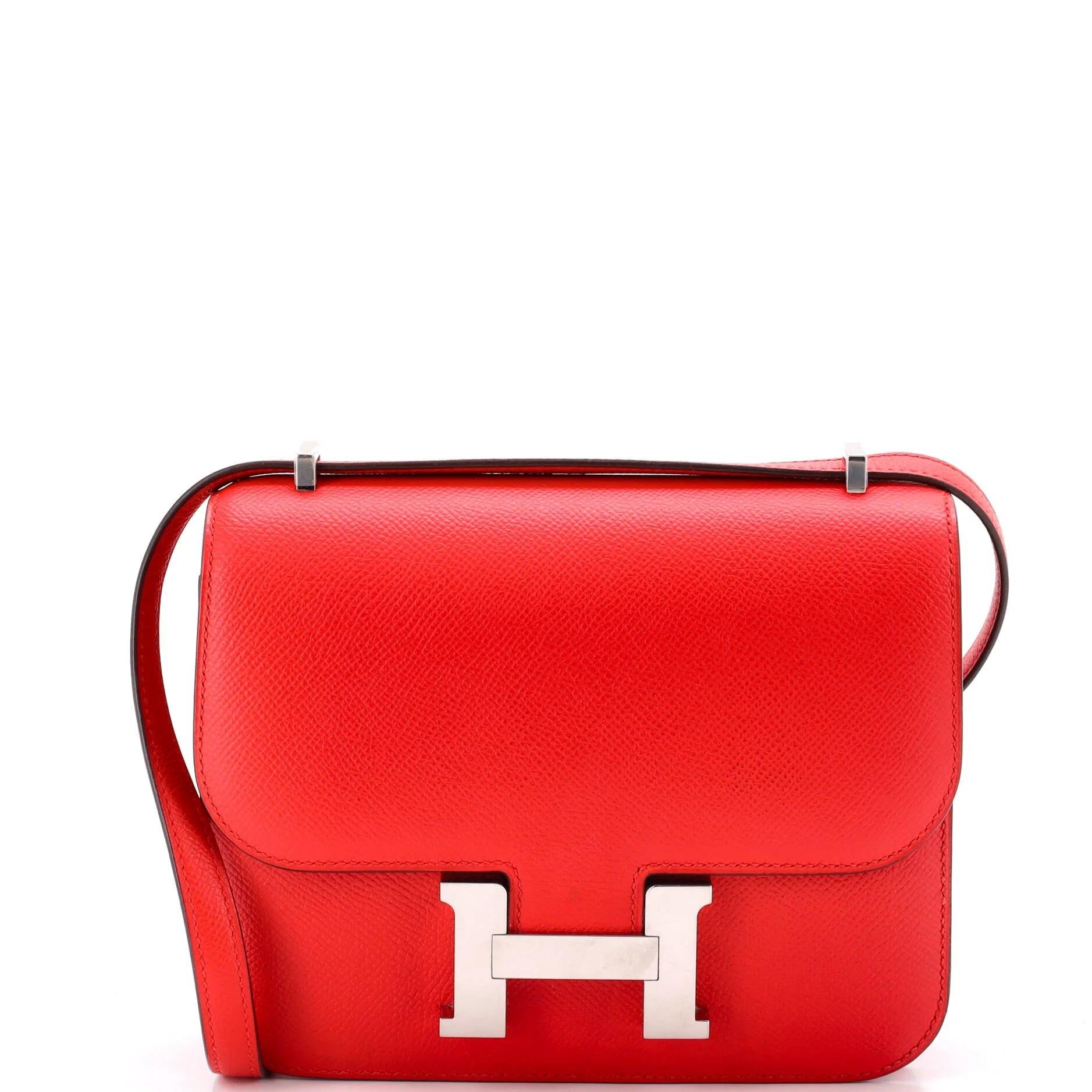 Constance leather crossbody bag