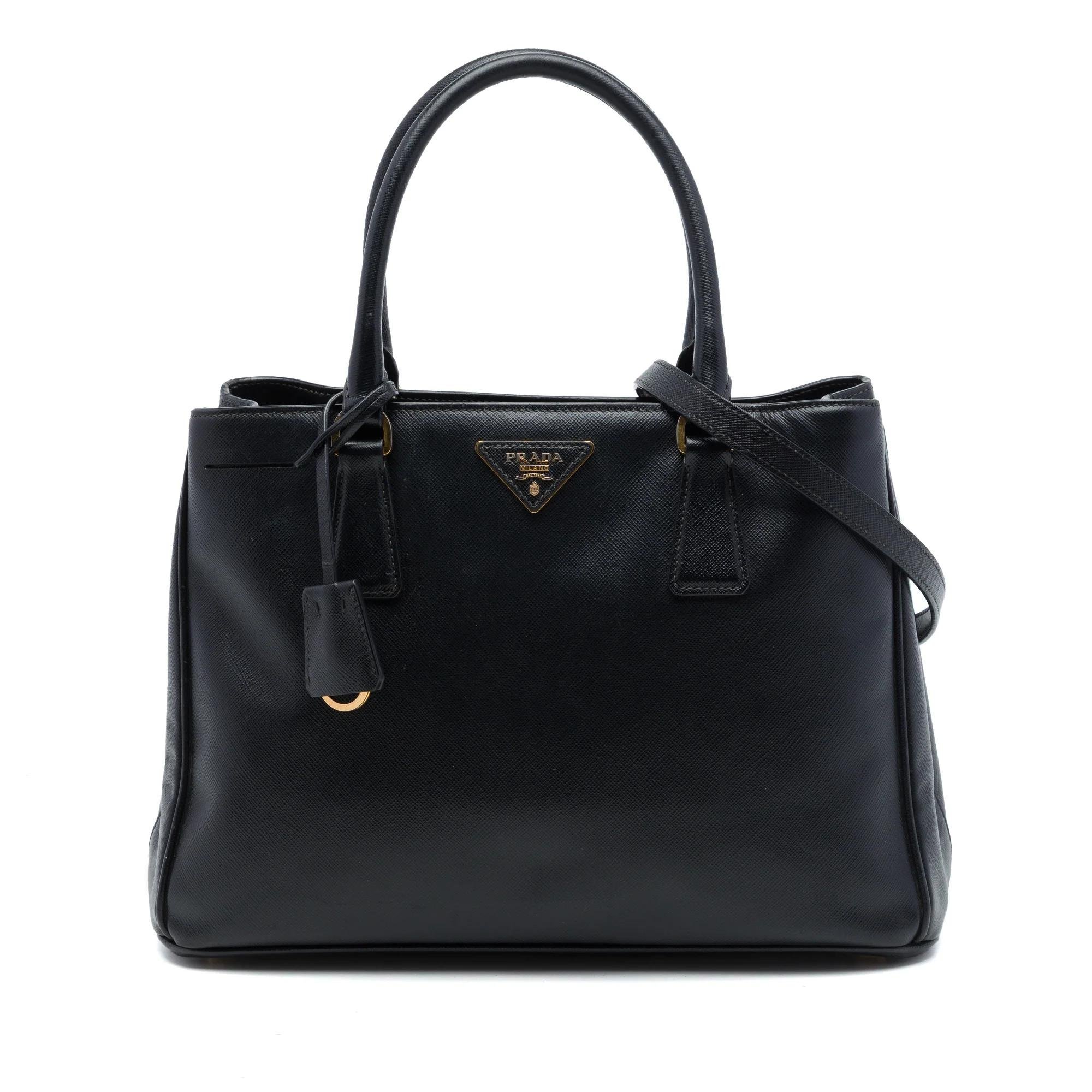 Leather tote