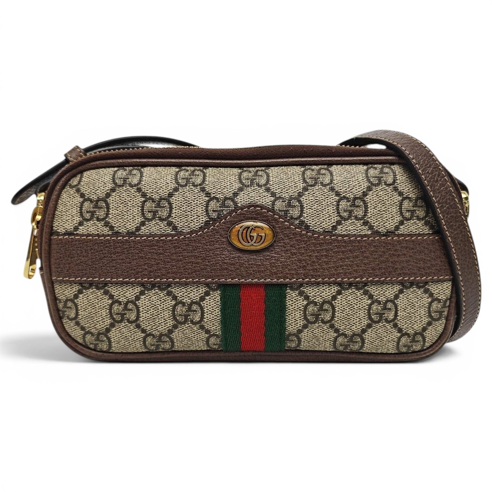 Ophidia leather handbag