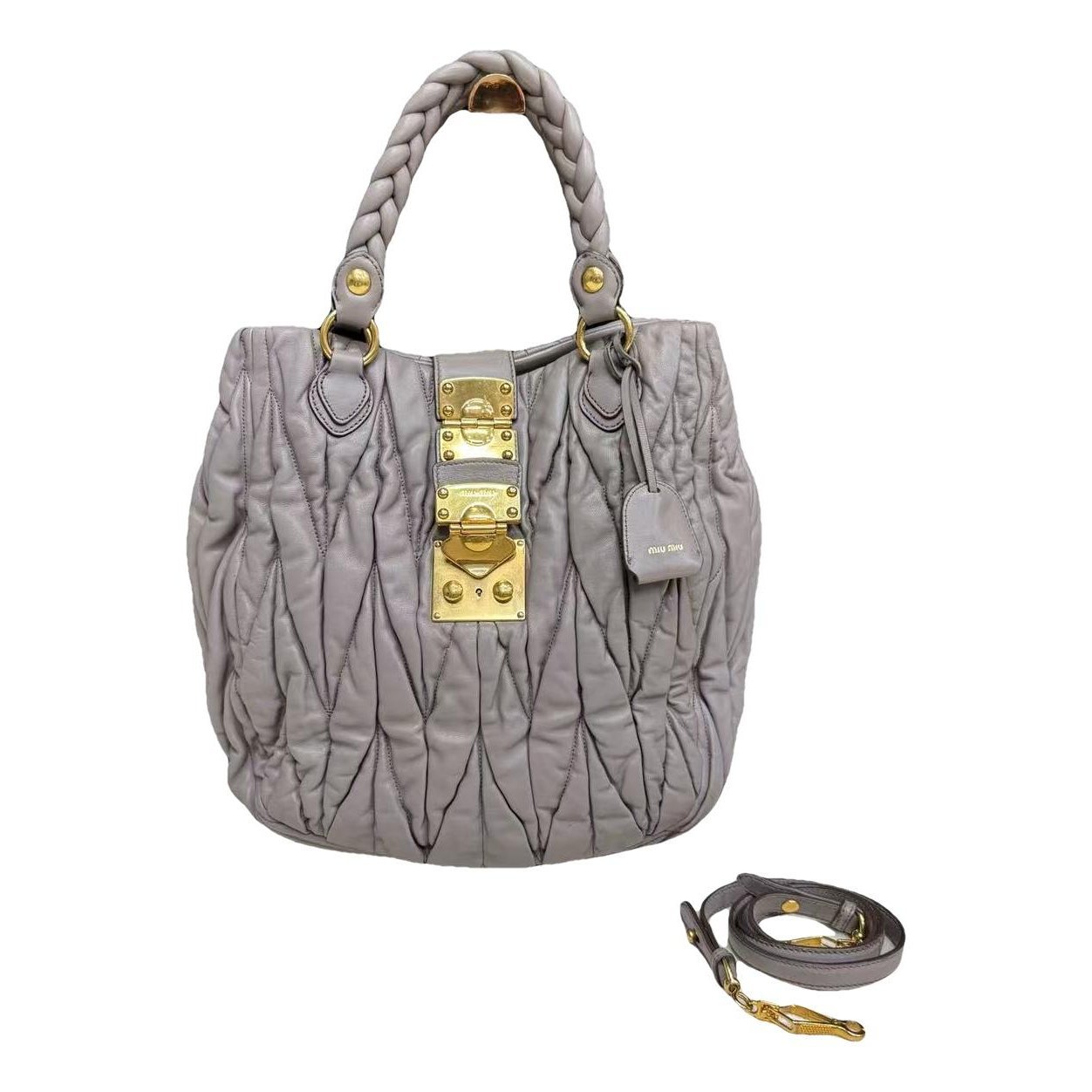 Leather handbag