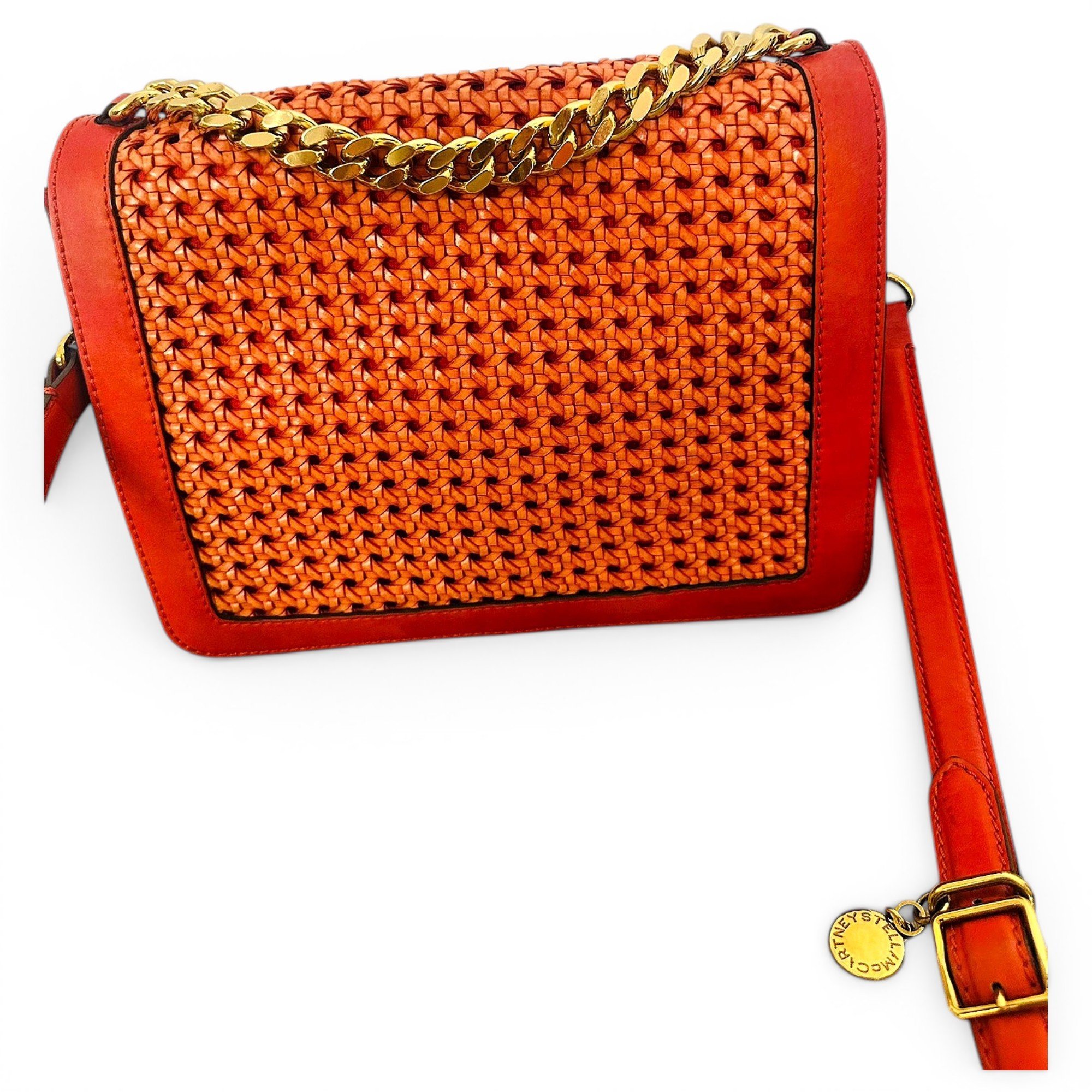 Vegan leather crossbody bag