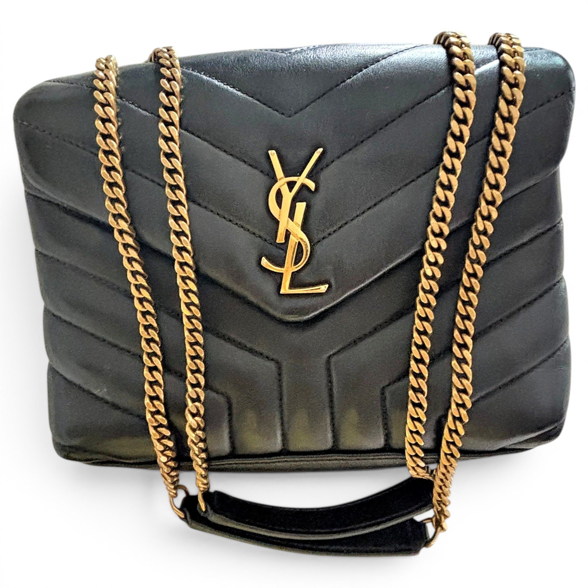 Leather handbag