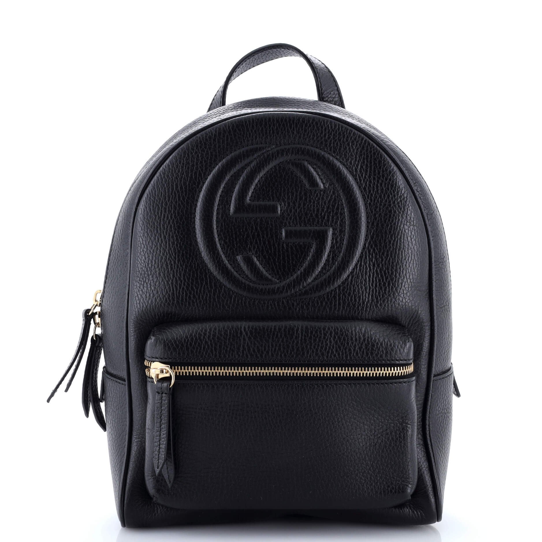 Gucci Soho Chain Backpack Leather