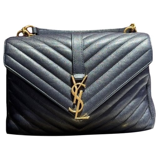 Collége monogramme leather handbag