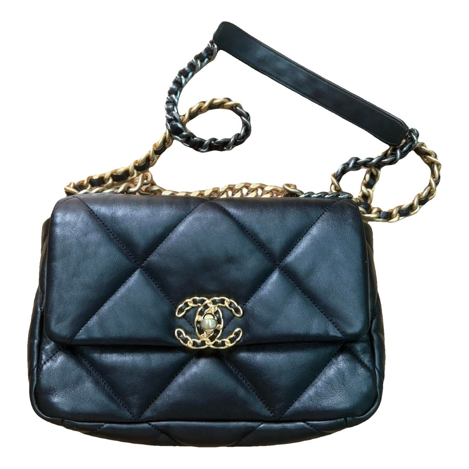 Chanel 19 leather handbag