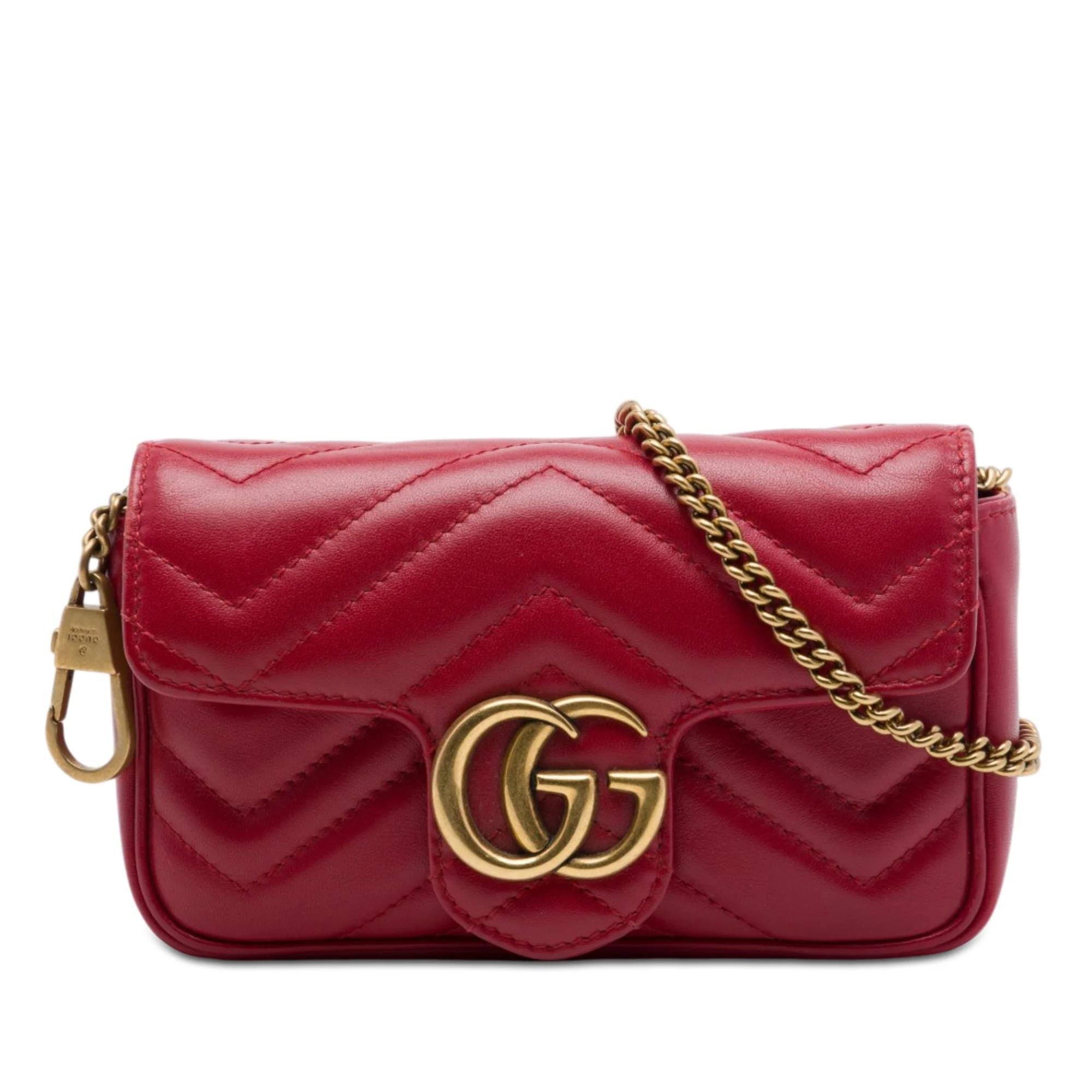 GG Marmont pony-style calfskin handbag
