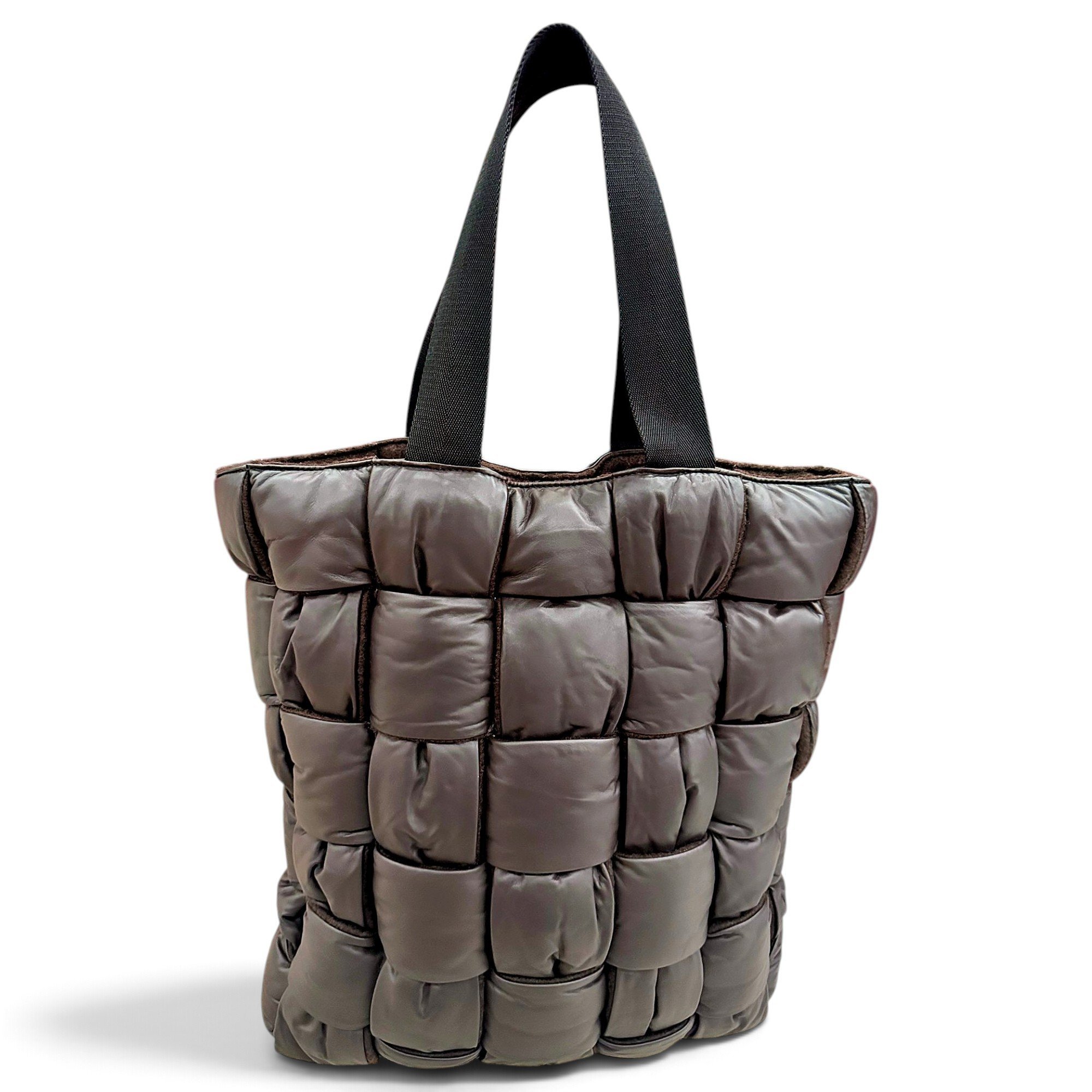Leather tote
