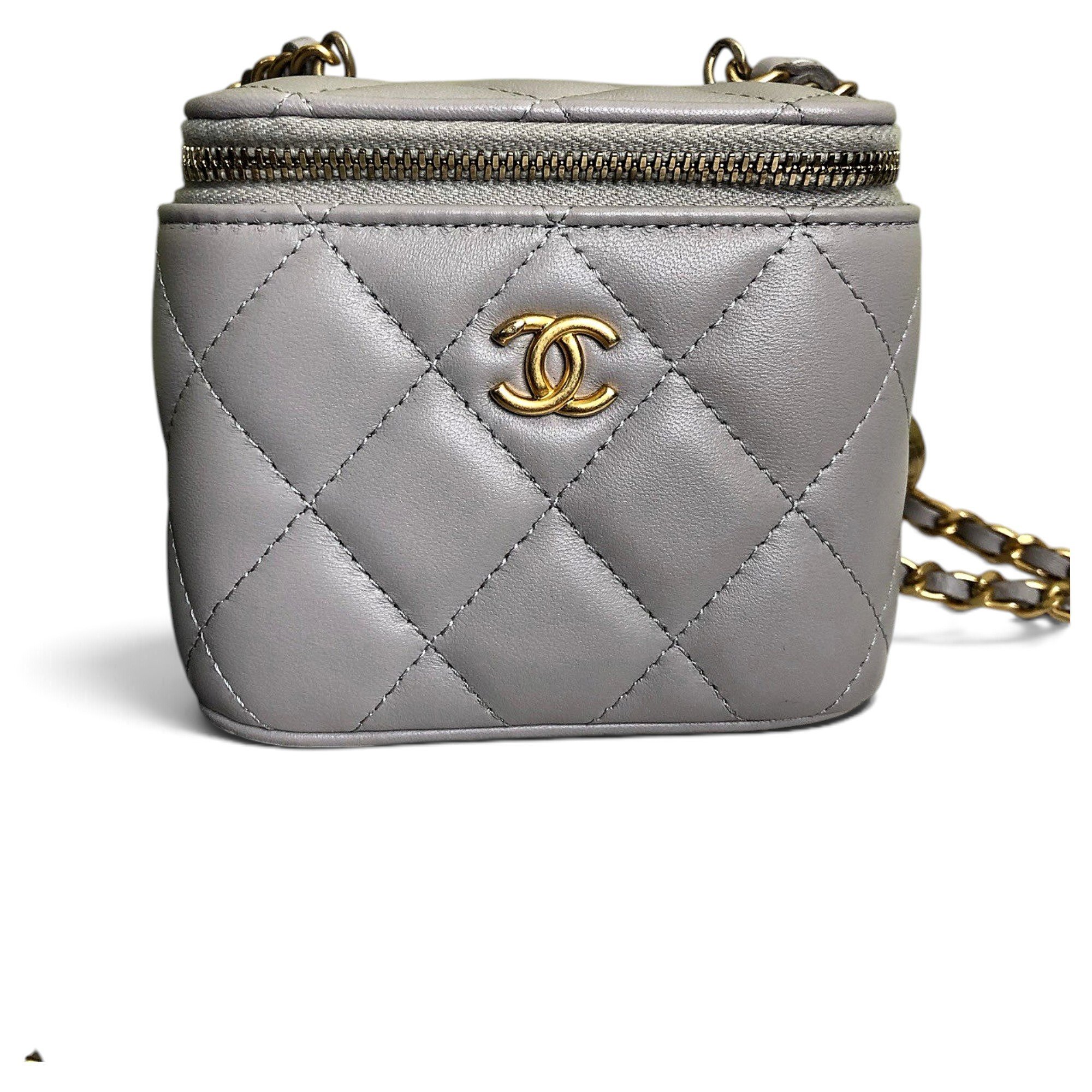 Vanity leather mini bag