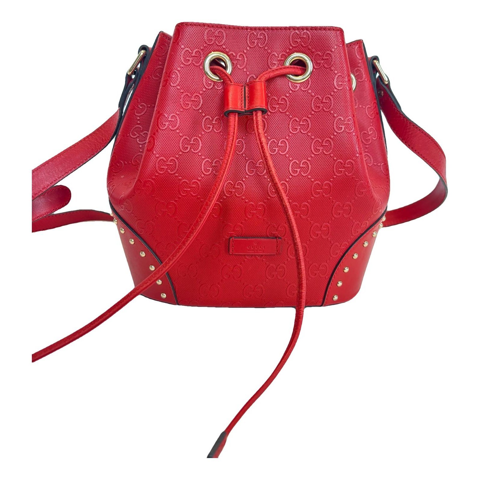 Leather crossbody bag