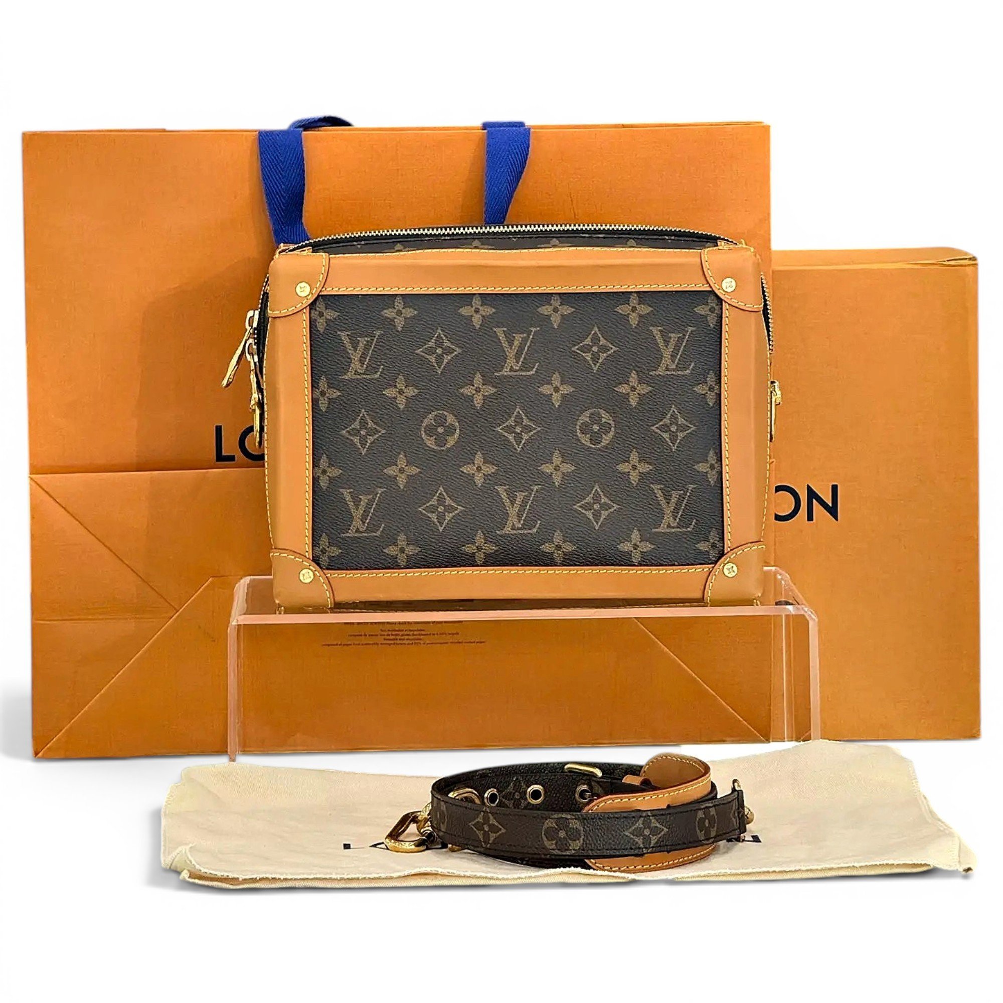 Leather crossbody bag